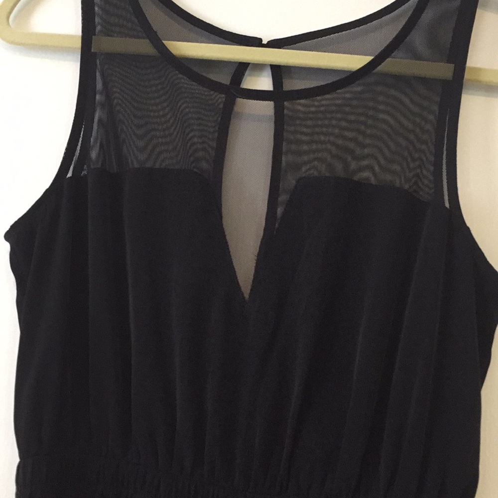 Lush Sheer Top Mini-Dress - Picture 2 of 7